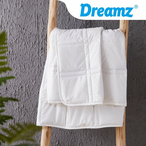 DreamZ Weighted Blanket Summer Cotton Heavy Gravity Kids Deep Relax