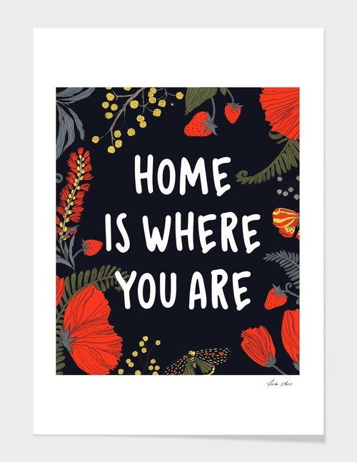 Home is where you are Cushion/Pillow
