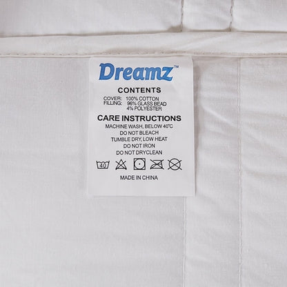 DreamZ Weighted Blanket Summer Cotton Heavy Gravity Kids Deep Relax