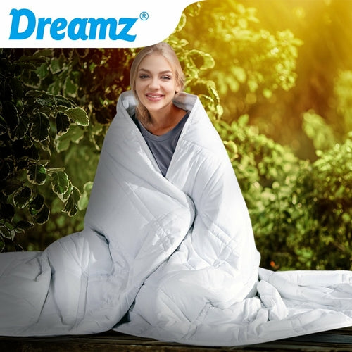 DreamZ Weighted Blanket Summer Cotton Heavy Gravity Kids Deep Relax